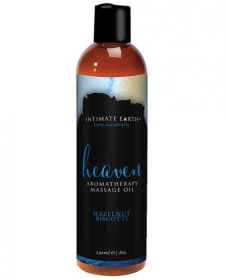 Intimate Earth Heaven Hazelnut Biscotti Massage Oil 8oz - TCN-INT051-240ML