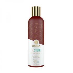 Dona Essential Massage Oil Restore Peppermint &amp; Eucalyptus 4oz - JO40454