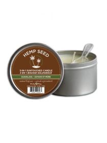 3 In 1 Suntouched Round Massage Oil Candle Guavalava - TCN-8281-17