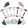 Gemmalina Rock N Roll Natural Gem Rollers and Gem Stones To Grow Young Gracefully HSM - Crystal Clear