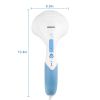 Electric Massager Handheld Full Body Percussion Massager Double Head Vibrating Body Relax - Blue