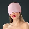 Gel Cold Headache Ice Cap Migraine Relief Cap Stress Relax Pain Head Hot Cold Therapy Cold Pack Eye Mask Ice Hat Massage Tool - China - Pink-Single