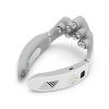Cold&Hot Therapy Vibration Deep Tissue Kneading Adjustable Heat And Intensity Home Pain Relief Multi-Functional Neck Massager - White