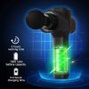 Bosonshop Percussion Massage Gun Deep Tissue Percussion Muscle Massager;  Black - Black