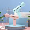 Portable Mini Massage Gun for Deep Tissue Massage - Perfect for Travel and Home Use - Light Pink